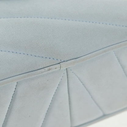 Chanel Vintage Camera bag Suede, BLUE, SUEDE, Crossbody bag