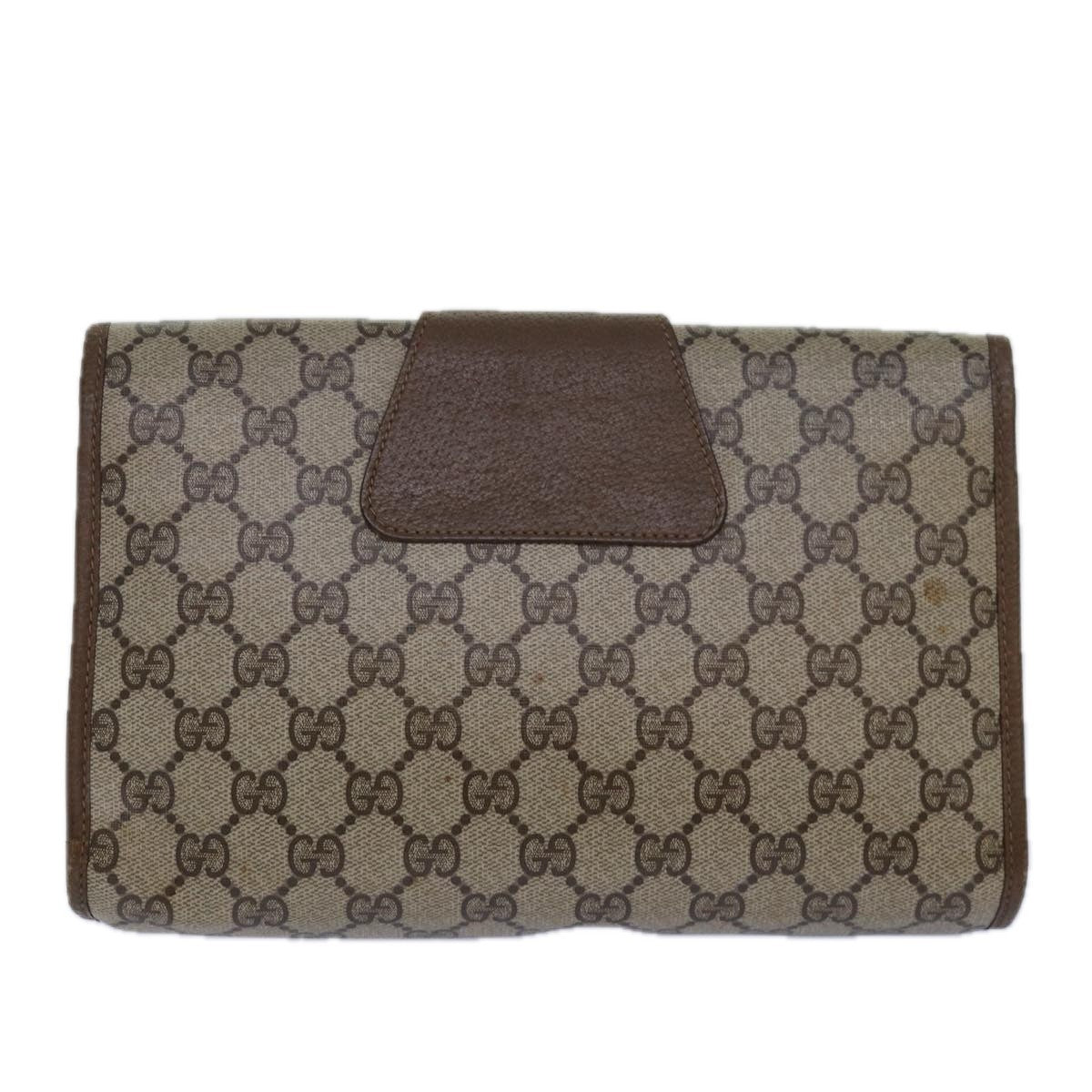 Gucci Vintage old clutch Canvas, BEIGE, CANVAS, Clutche & pouche