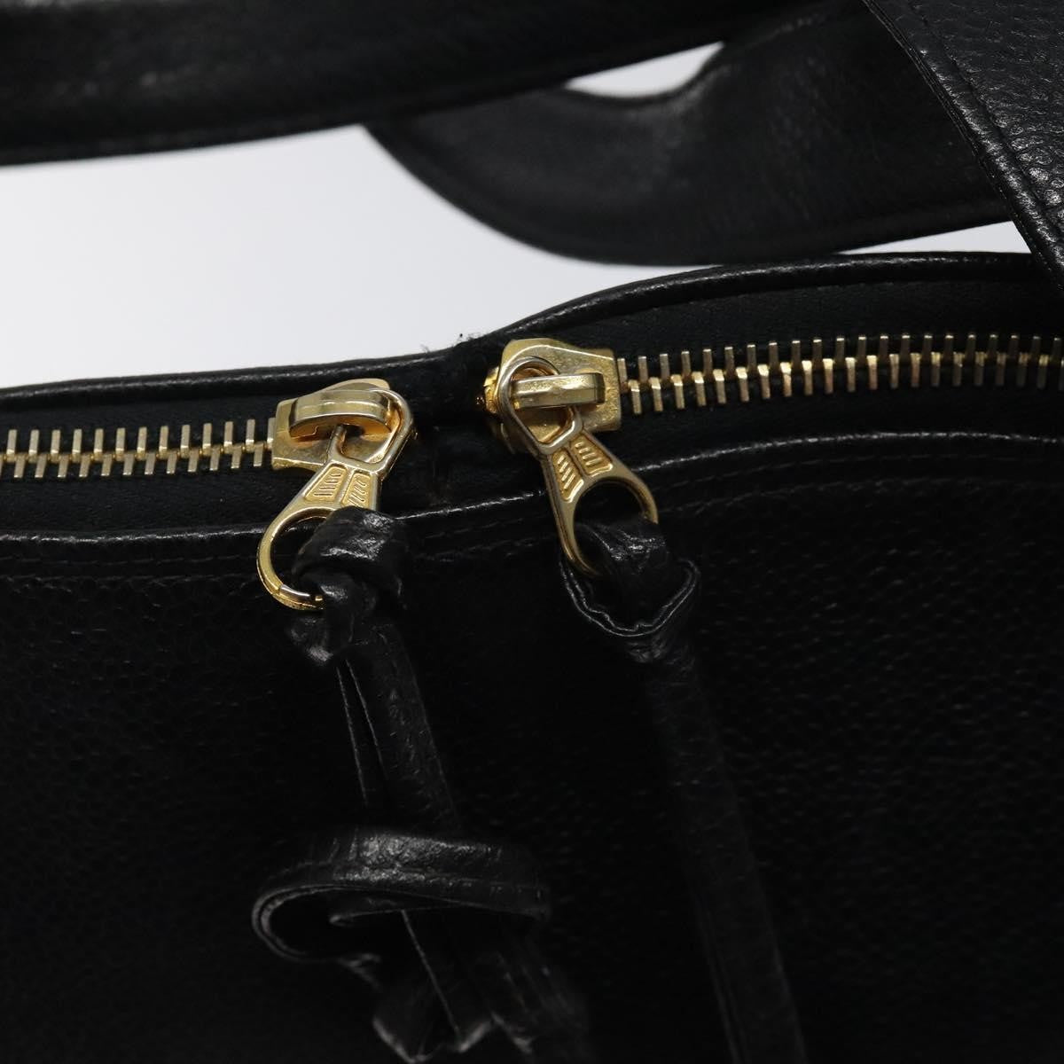 Chanel Vintage CC Dome Bag Caviar, Black, Calfskin, Handbag