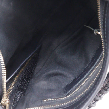 Balenciaga City Classic Metallic Edge Bag Leather, Black, Leather, Handbag
