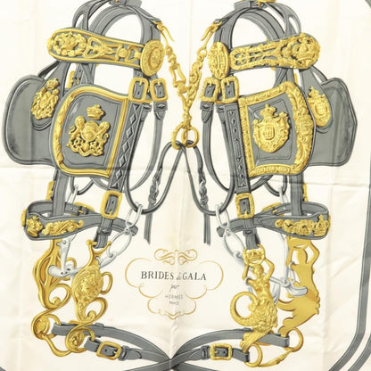 Hermes Carré 90 Silk multicolor, RED, SILK, Scarve & shawl