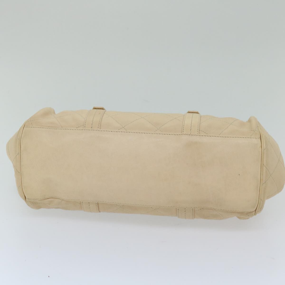 Bally Handbag Leather, ECRU, LEATHER, Handbag