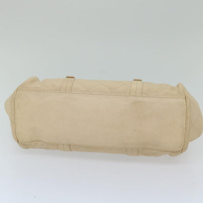 Bally Handbag Leather, ECRU, LEATHER, Handbag