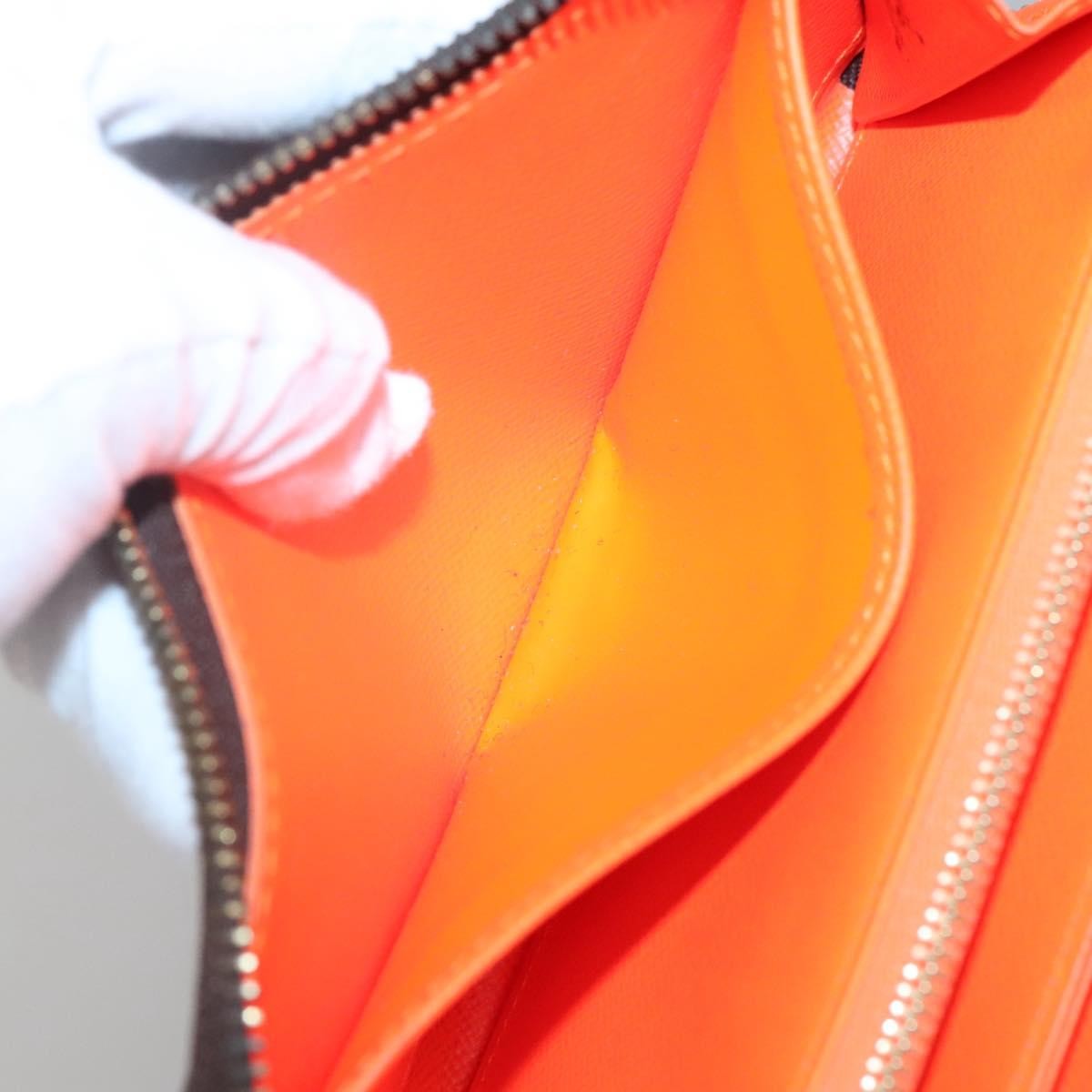 Louis Vuitton Zippy Wallet NM Monogram Graffiti, ORANGE, CANVAS, Wallets