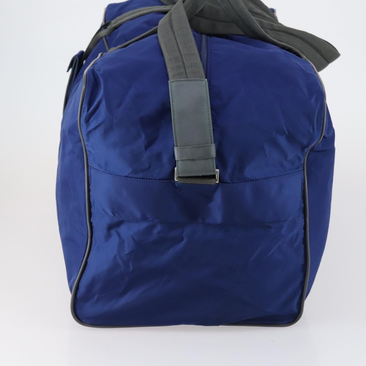 Prada Convertible Weekender Bag Tessuto, BLUE, NYLON, Travel bag
