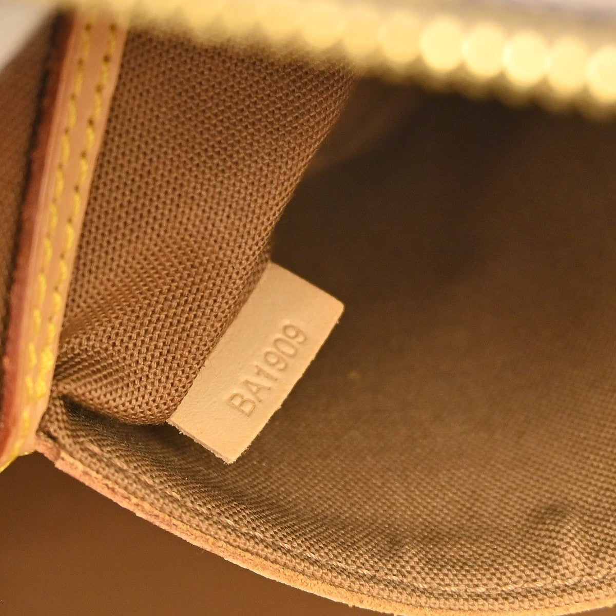 Louis Vuitton Alma Handbag Monogram Canvas, BROWN, CANVAS, Handbag