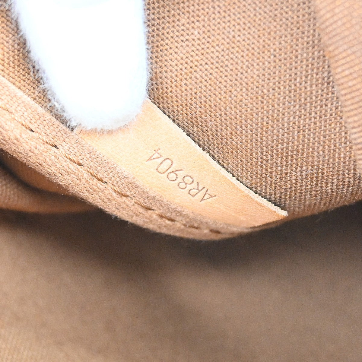 Louis Vuitton Saumur Handbag Monogram Canvas, Brown, Canvas, Shoulder Bag