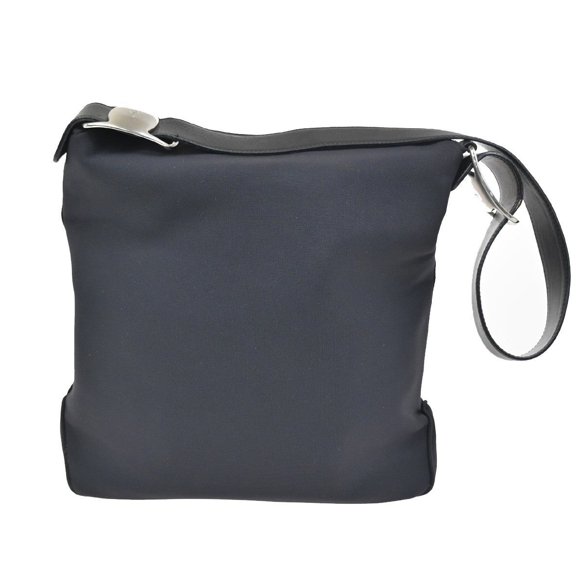 Salvatore Ferragamo Vara shoulder Bag Nylon, Black, Nylon, Shoulder Bag