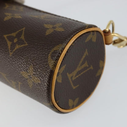 Louis Vuitton Papillon Pochette Monogram Canvas, BROWN, CANVAS, Handbag