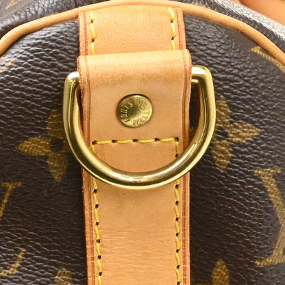 Louis Vuitton Keepall Bandouliere Bag Monogram Canvas, Brown, Canvas, Travel Bag