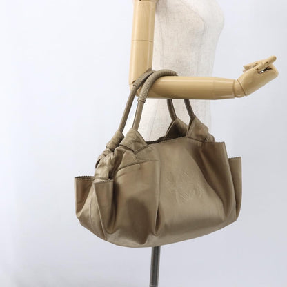 Loewe Anagram Logo Nappa Aire Hand Bag Leather, GOLD, LEATHER, Handbag
