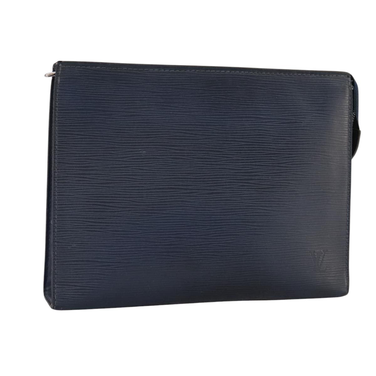 Louis Vuitton Toiletry Pouch Epi Leather, NAVY, LEATHER, Toiletry Case