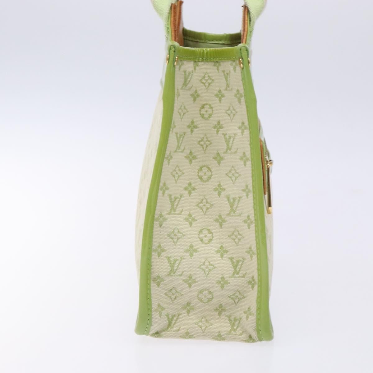Louis Vuitton Kathleen Tote Mini Lin, GREEN, CANVAS, Tote bag