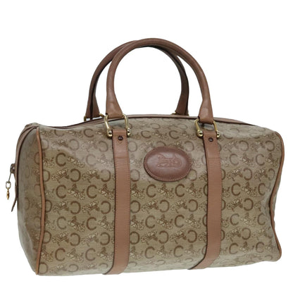 Celine Vintage Macadam Handbag Macadam, BEIGE, LEATHER, Handbag