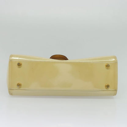 Louis Vuitton Brea Handbag Monogram Vernis, BEIGE, PATENT_LEATHER, Handbag