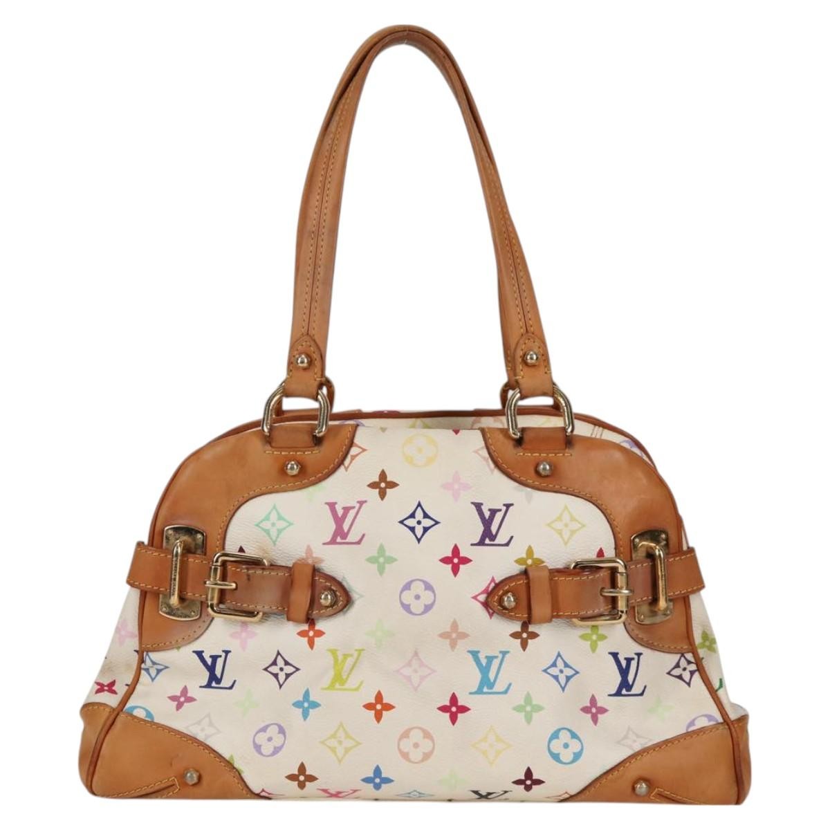 Louis Vuitton Claudia Handbag Monogram Multicolor, MULTICOLOUR, CANVAS, Handbag
