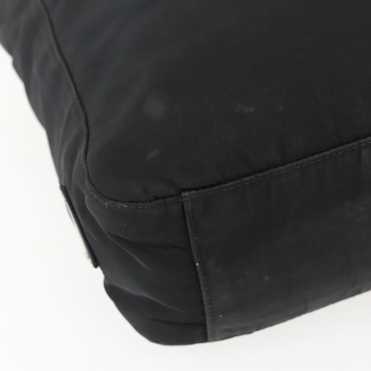 Prada Vintage Tote Tessuto, Black, Nylon, Tote Bag