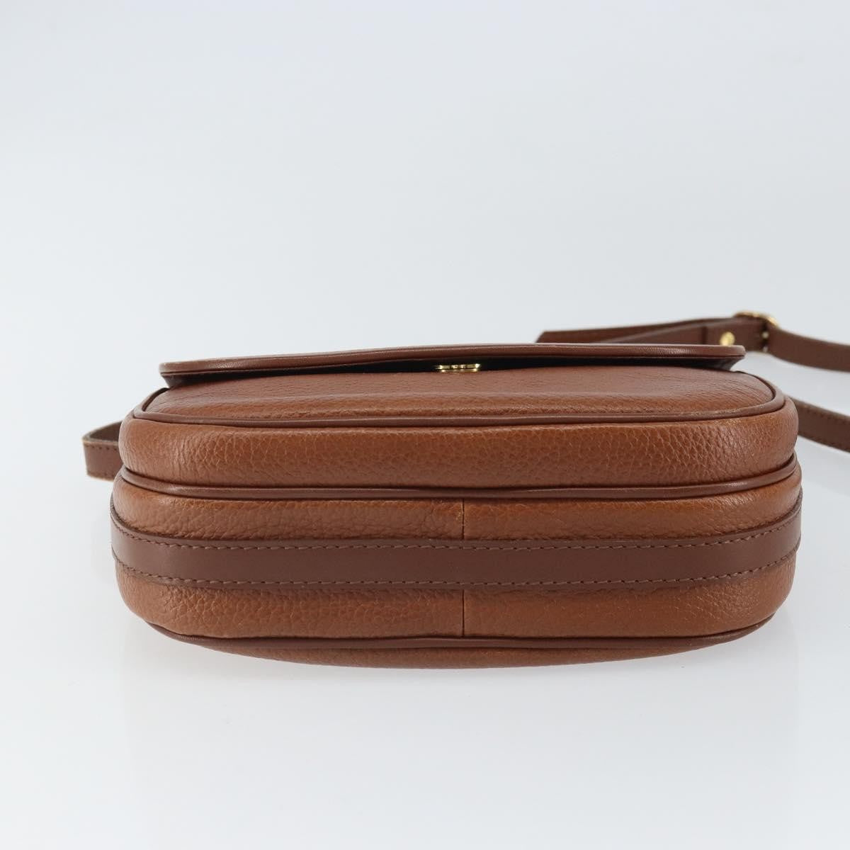 Burberry Vintage Shoulder Bag Leather, BROWN, LEATHER, Shoulder bag