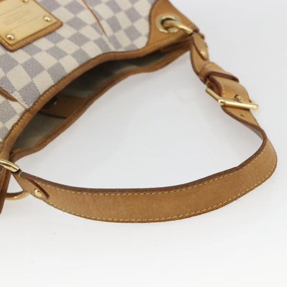Louis Vuitton Galliera Handbag Damier, BEIGE, CANVAS, Shoulder bag