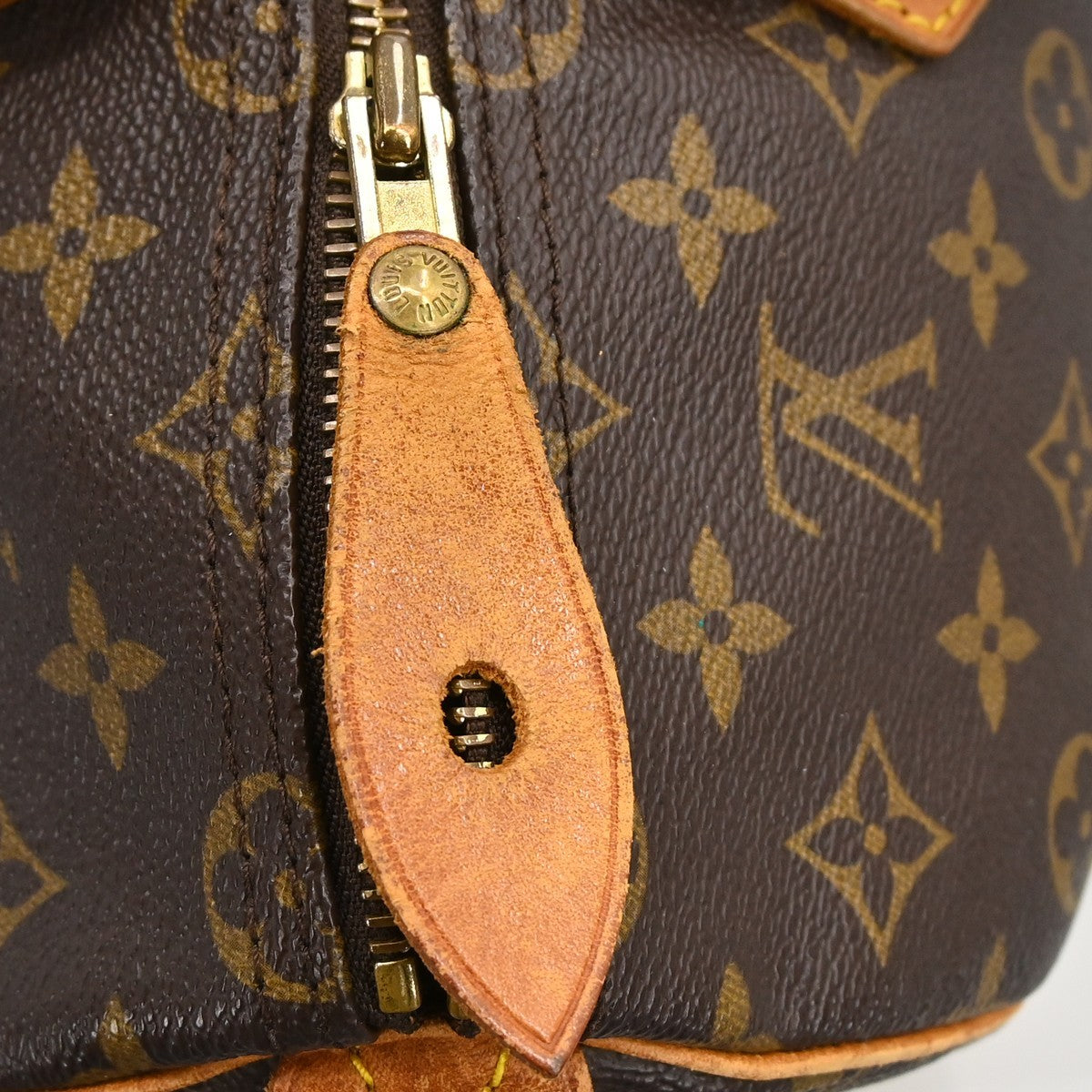 Louis Vuitton Speedy Handbag Monogram Canvas, BROWN, CANVAS, Handbag