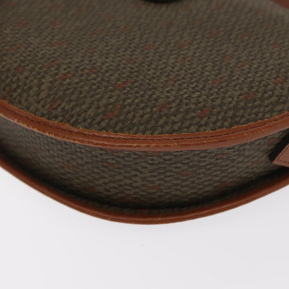 Saint Laurent Vintage Shoulder Bag Canvas, KHAKI, CANVAS, Shoulder bag