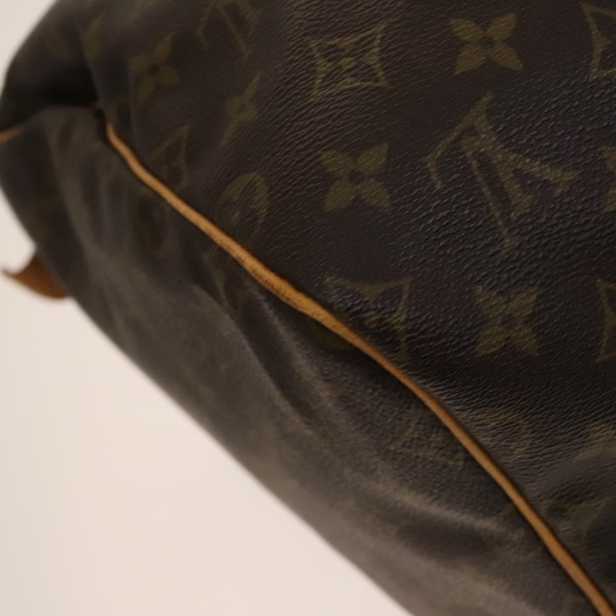 Louis Vuitton Keepall Bag Monogram Canvas, BROWN, CANVAS, Travel bag