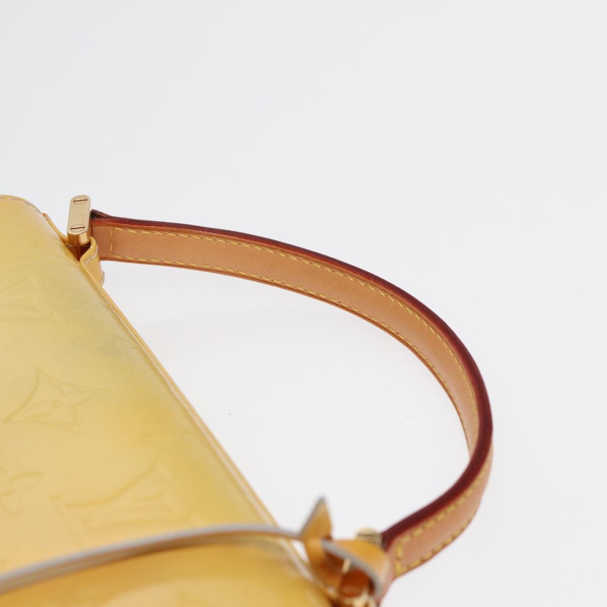 Louis Vuitton Spring Street Handbag Monogram Vernis, BEIGE, PATENT_LEATHER, Handbag