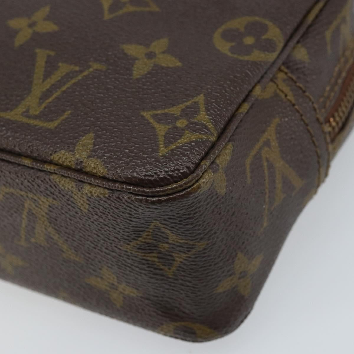 Louis Vuitton Trousse Toilette Monogram Canvas, BROWN, CANVAS, Clutche & pouche