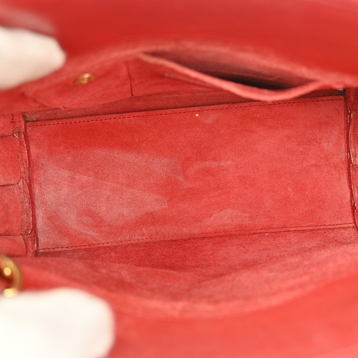 Saint Laurent Sac de Jour NM Bag Leather, RED, LEATHER, Handbag