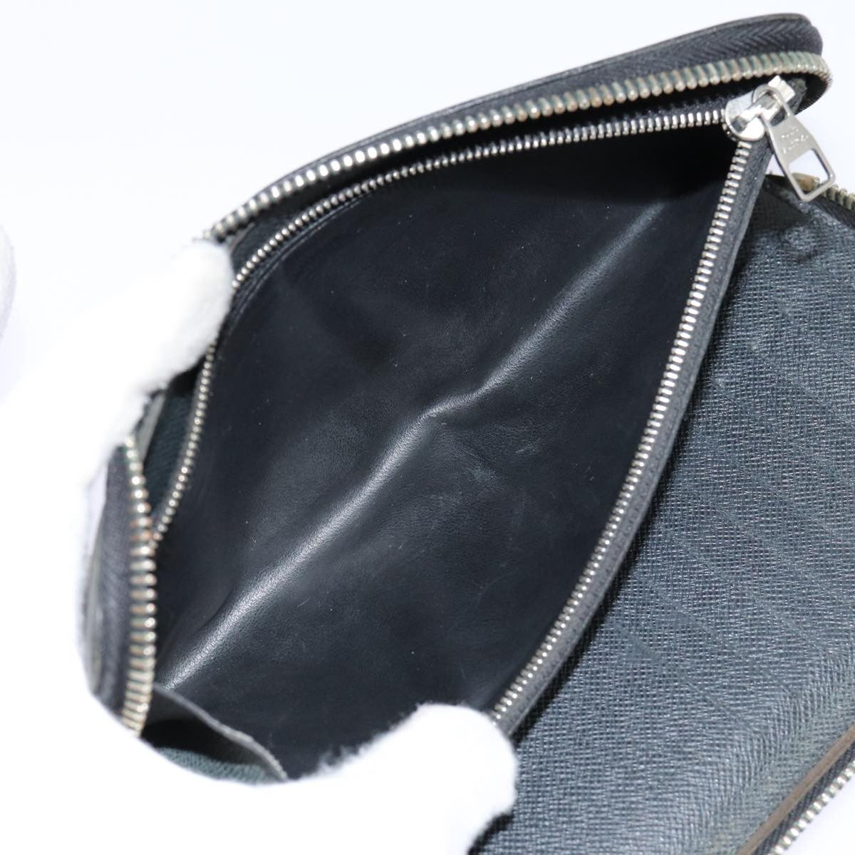 Louis Vuitton Zippy wallet vertical Taïga, GRAY, LEATHER, Wallets