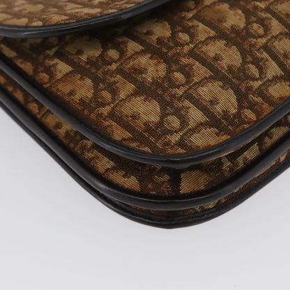 Christian Dior Trotter shoulder bag Canvas, BROWN, CANVAS, Shoulder bag
