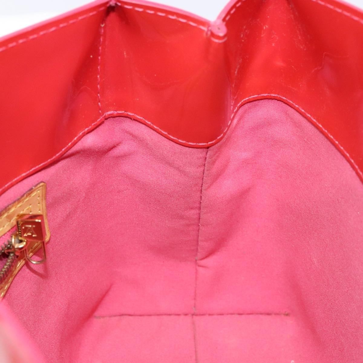 Louis Vuitton Reade Handbag Monogram Vernis, PINK, PATENT_LEATHER, Handbag