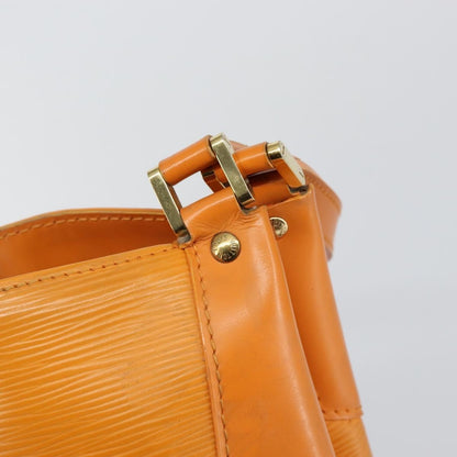 Louis Vuitton Mandara Handbag Epi Leather, ORANGE, LEATHER, Shoulder bag