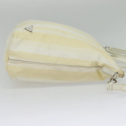 Prada Convertible Zip Tote (Outlet) Nylon, BEIGE, NYLON, Tote bag