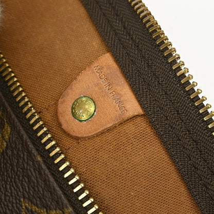 Louis Vuitton Keepall Bandouliere Bag Monogram Canvas, BROWN, CANVAS, Travel bag