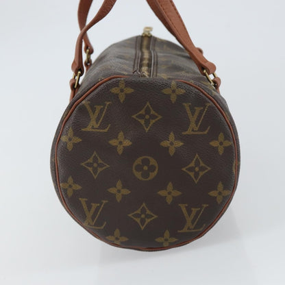 Louis Vuitton Papillon Handbag Monogram Canvas, BROWN, CANVAS, Handbag