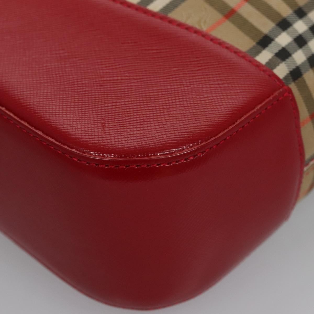 Burberry Nova Check Handbag Nova Check Canvas and leather, BEIGE, CANVAS, Handbag