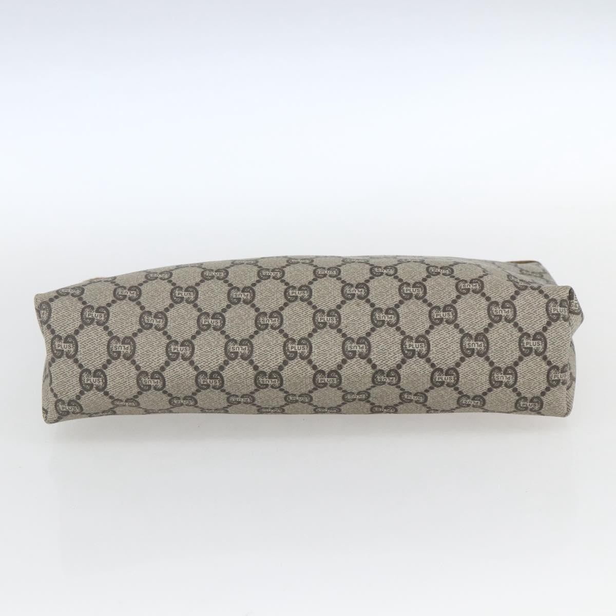 Gucci GG Plus Supreme Pouch Canvas, BEIGE, PVC, Clutche & pouche