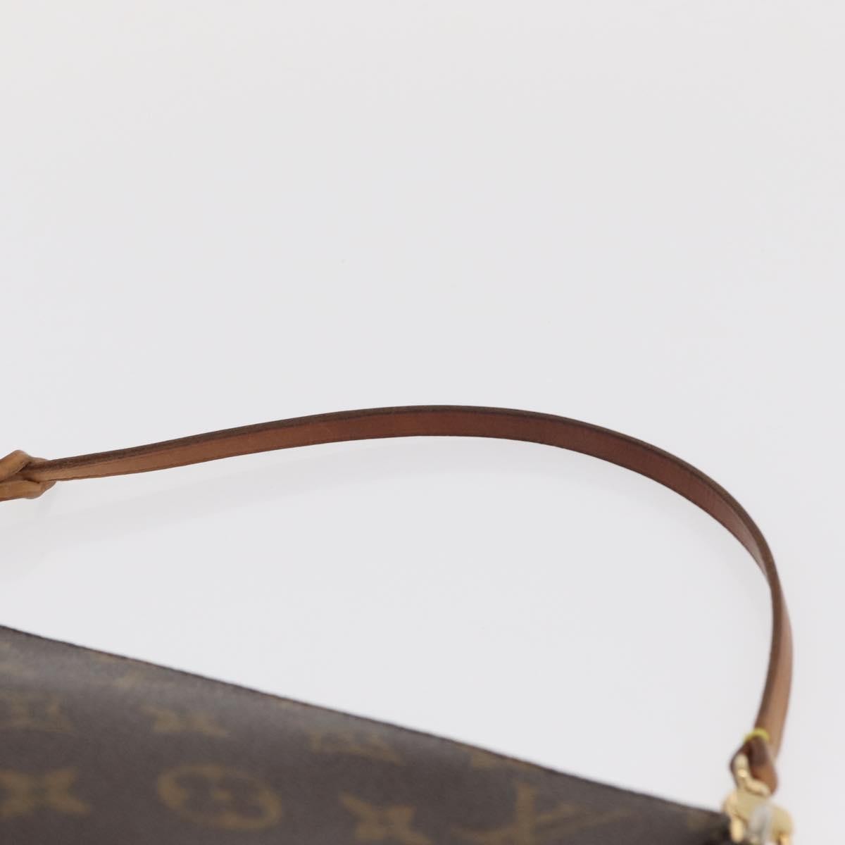 Louis Vuitton Pochette Accessoires NM Monogram Canvas, BROWN, CANVAS, Clutche & pouche