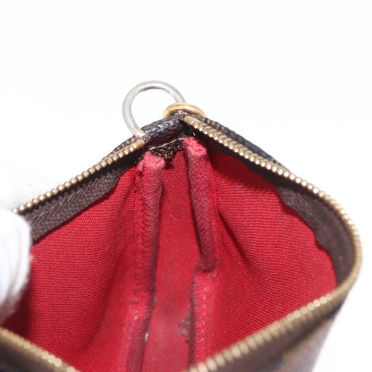Louis Vuitton Mini pochette accessoires Damier Canvas, BROWN, CANVAS, Clutche & pouche