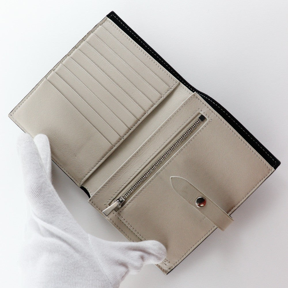 Celine Multifunction Strap Wallet Leather, BLACK, CALFSKIN, Wallets