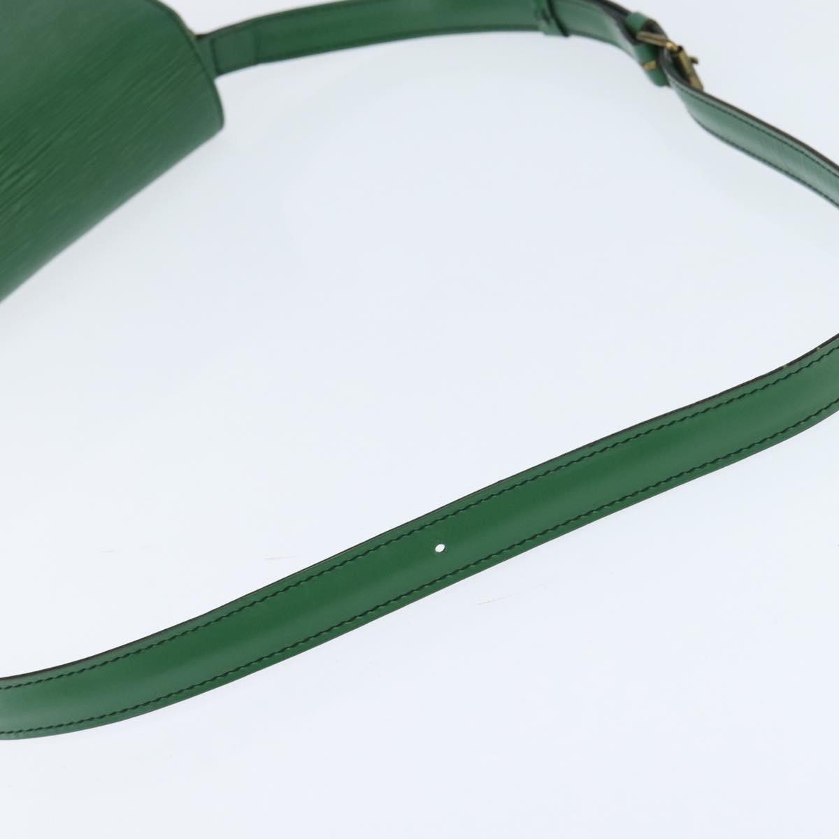 Louis Vuitton Cartouchiere Handbag Epi Leather, GREEN, LEATHER, Shoulder bag