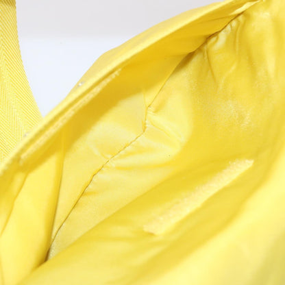 Prada Vintage Shoulder Bag Tessuto, Yellow, Nylon, Shoulder Bag