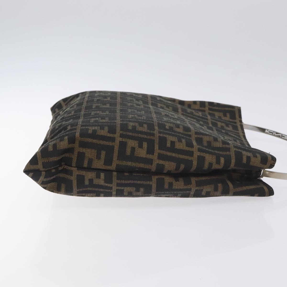 Fendi Zucca Tote bag FF motif, BROWN, CANVAS, Tote bag