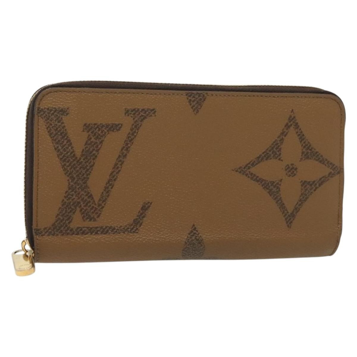 Louis Vuitton Zippy wallet Canvas, Brown, Canvas, Wallet