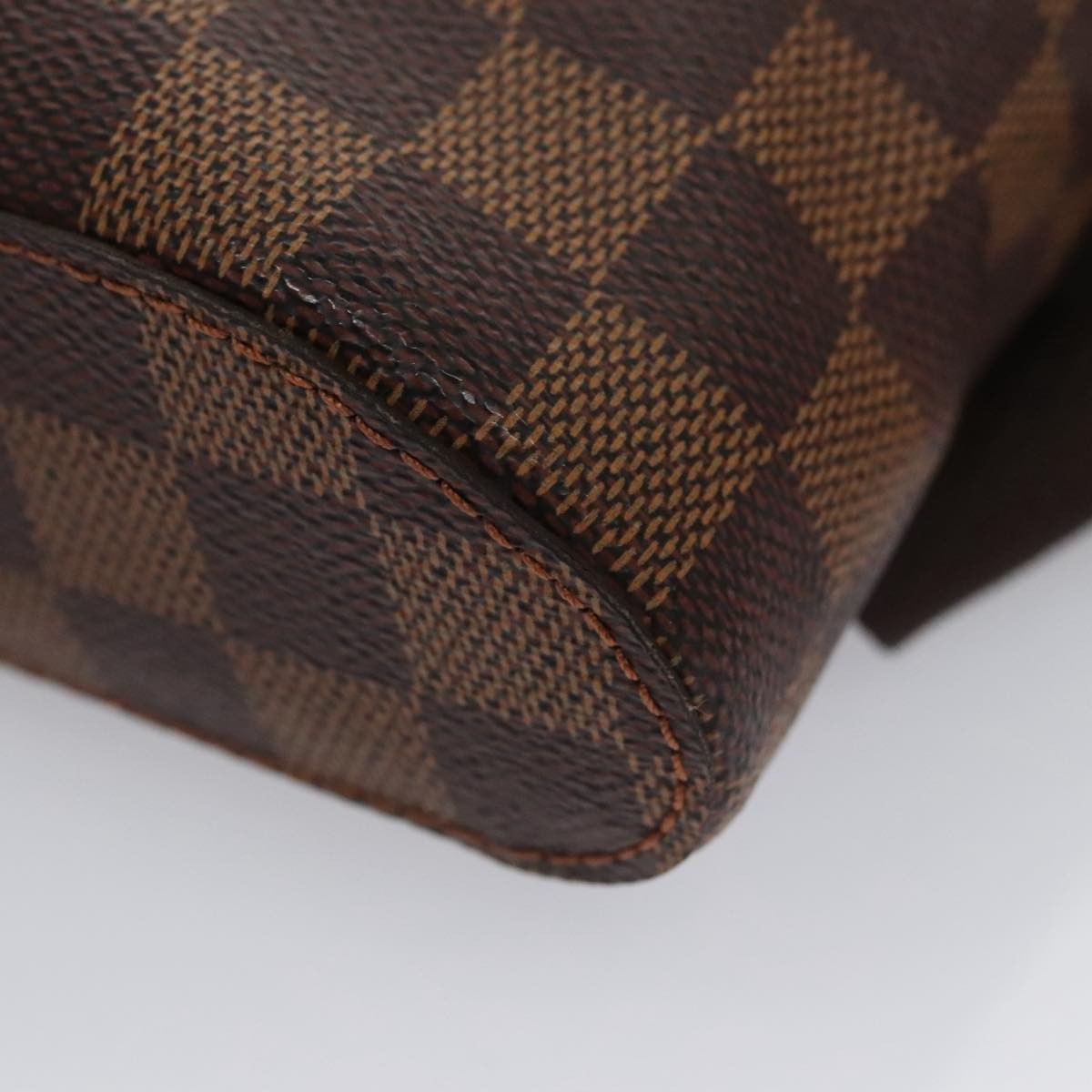 Louis Vuitton Geronimos Waist Bag Damier, BROWN, CANVAS, Shoulder bag