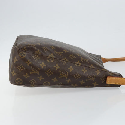 Louis Vuitton Looping Handbag Monogram Canvas, BROWN, CANVAS, Shoulder bag