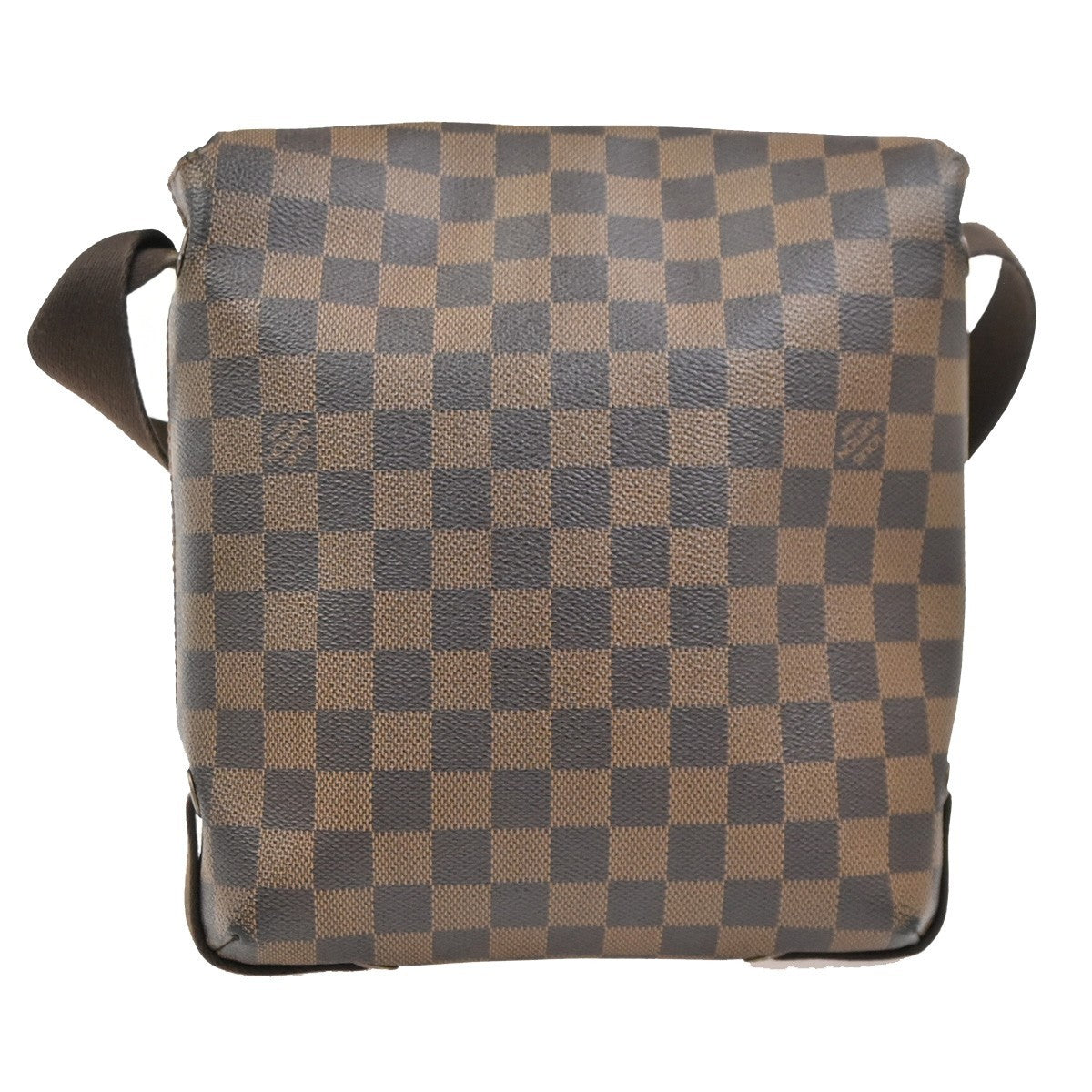 Louis Vuitton Brooklyn Handbag Damier, Brown, Canvas, Shoulder Bag