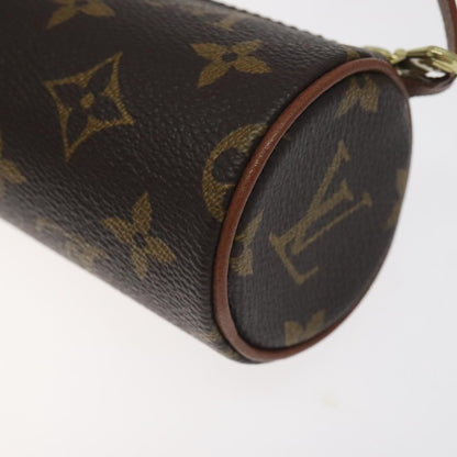 Louis Vuitton Papillon Pochette Monogram Canvas, BROWN, CANVAS, Handbag
