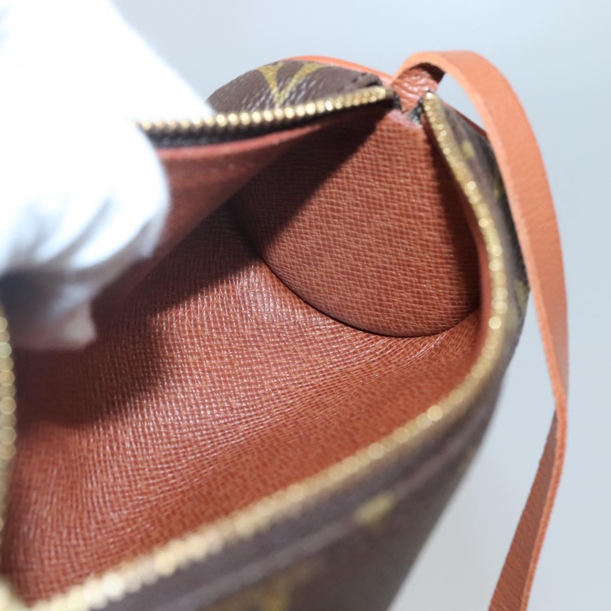 Louis Vuitton Papillon Pochette Monogram Canvas, BROWN, CANVAS, Handbag